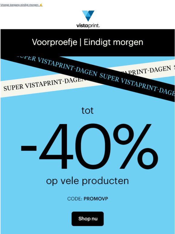Duik als eerste in de Grote Uitverkoop: tot -40% op veel producten