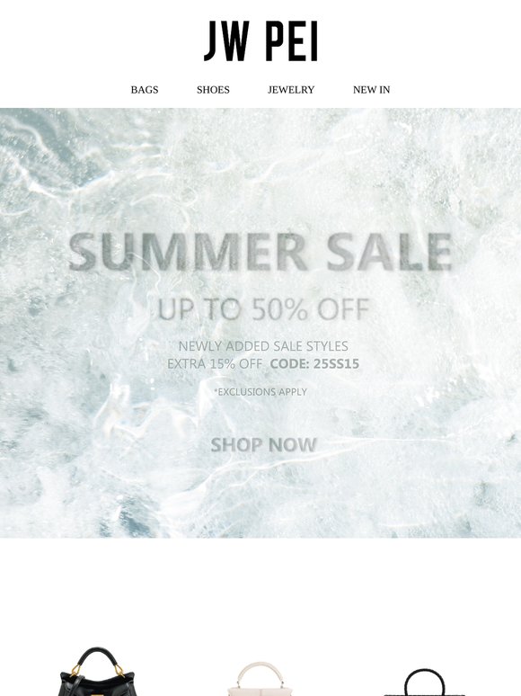 UP TO 50% OFF🔥NEW STYLES ADDED TO SUMMER SALE