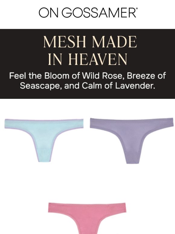 Fresh Shades, Same Dreamy Mesh 💌