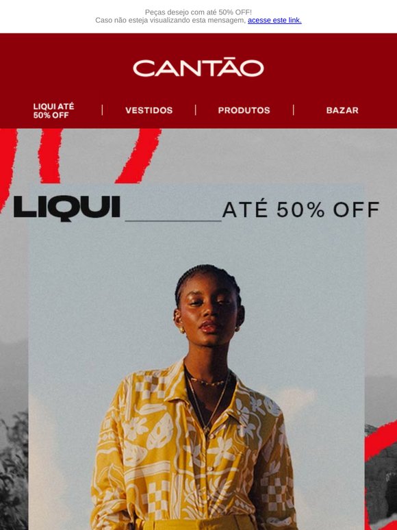 Liqui até 50% OFF ﻿💥 Vem conferir a Vitrine da Semana!