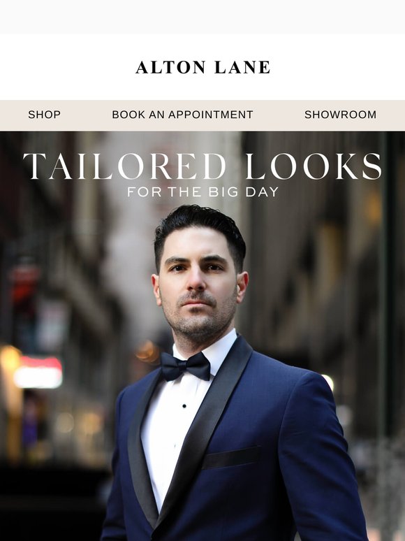 Wedding season starts with a sharp suit