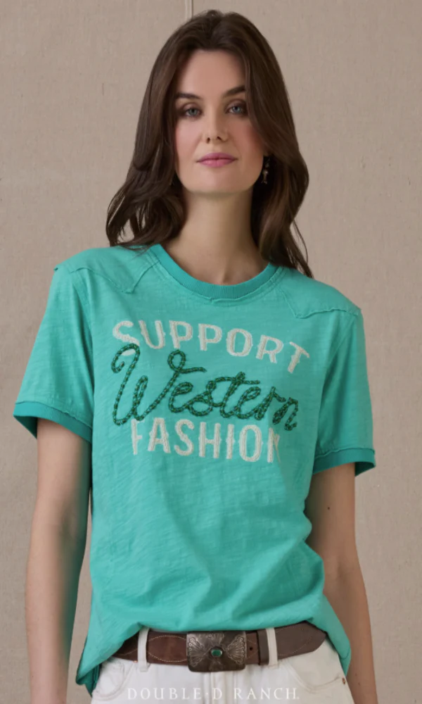Double D Ranch - Support Western Fashion Top