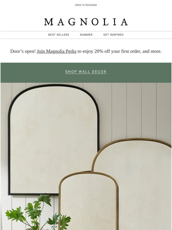 Fresh picks for your walls