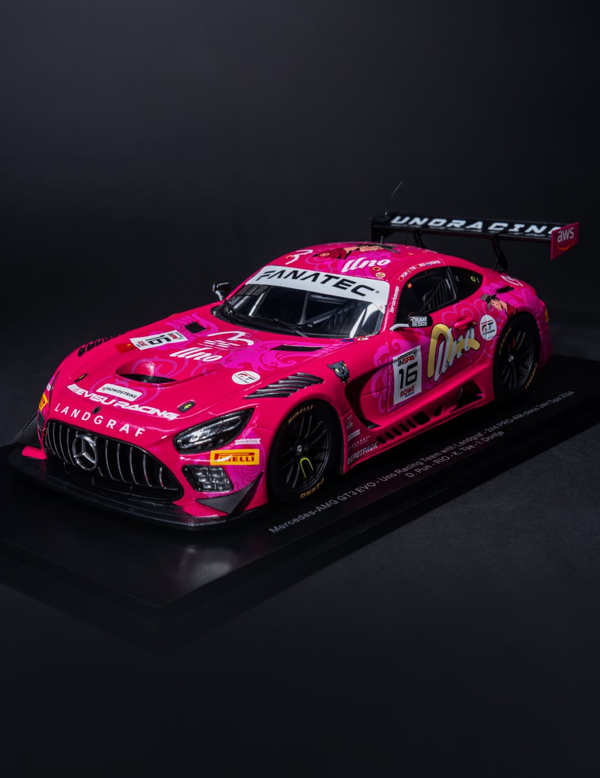 Evisu: Limited Edition: EVISU X Mercedes-AMG GT3 Evo 1:18 Diecast