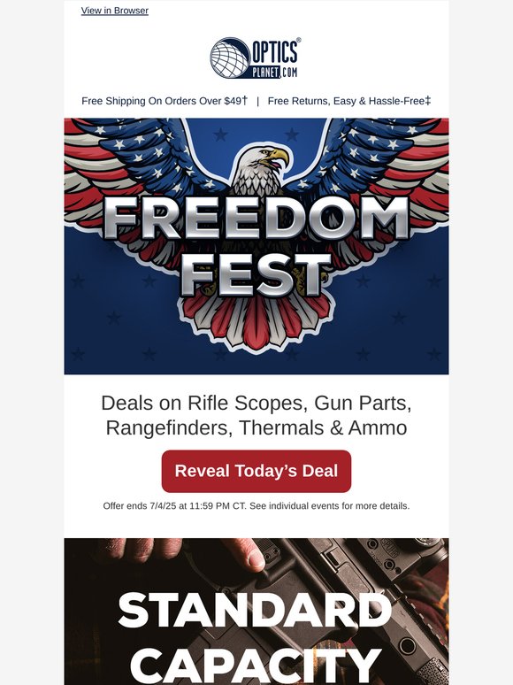 🦅 Freedom Fest is LIVE!