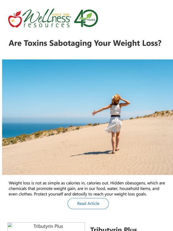 Are Toxins Sabotaging Your Weight Loss?