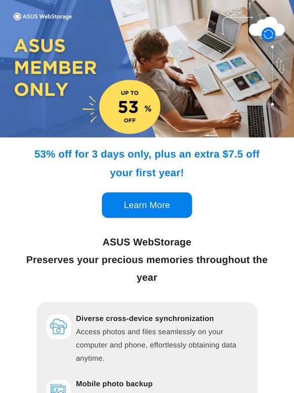 [Important Notice] Your Exclusive ASUS Member Offer Will Expire in 3 Days.