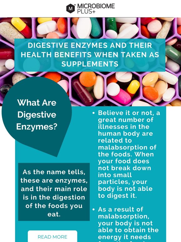 Digestive Enzymes And Their Health Benefits 👀