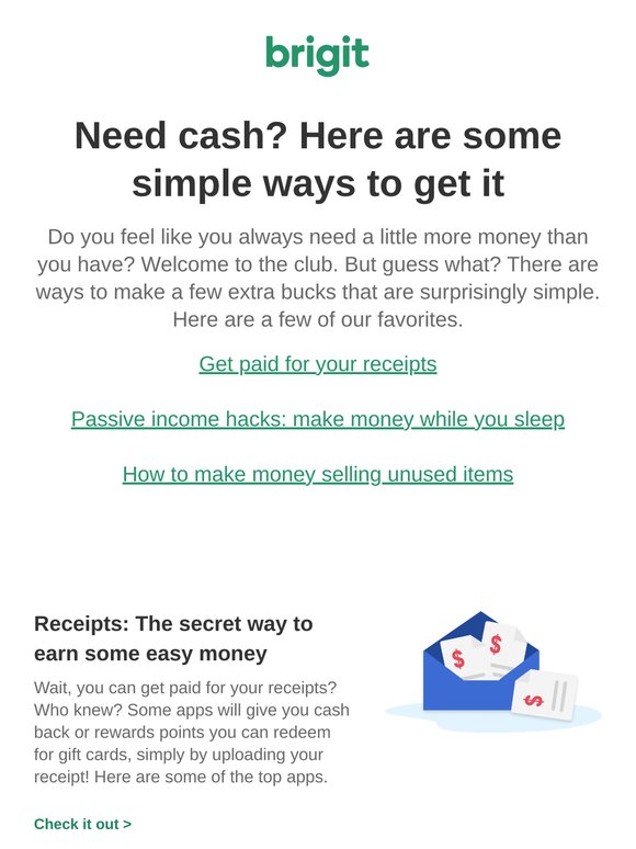 Ways to make extra money fast