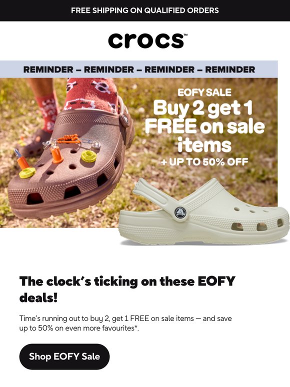 Big EOFY Savings — Buy 2 Get 1 Free on Sale Items 🔥