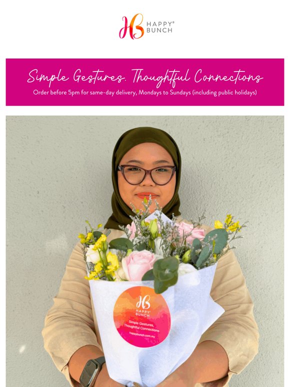 A Little Happy Thought, Just Because 💐