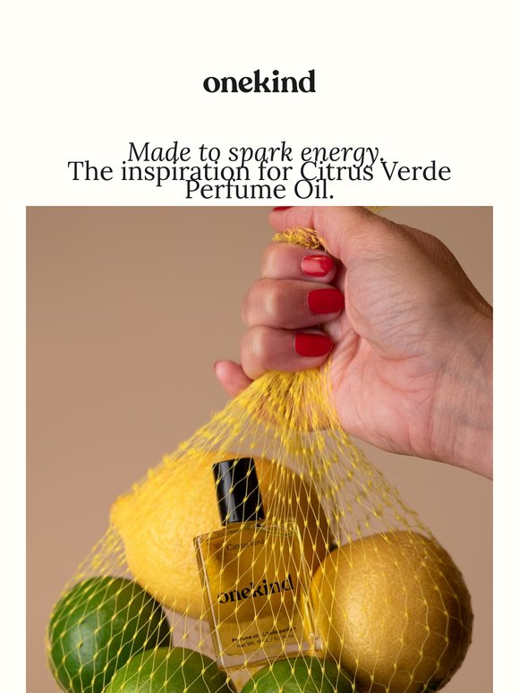 The inspiration behind Citrus Verde. 🍵