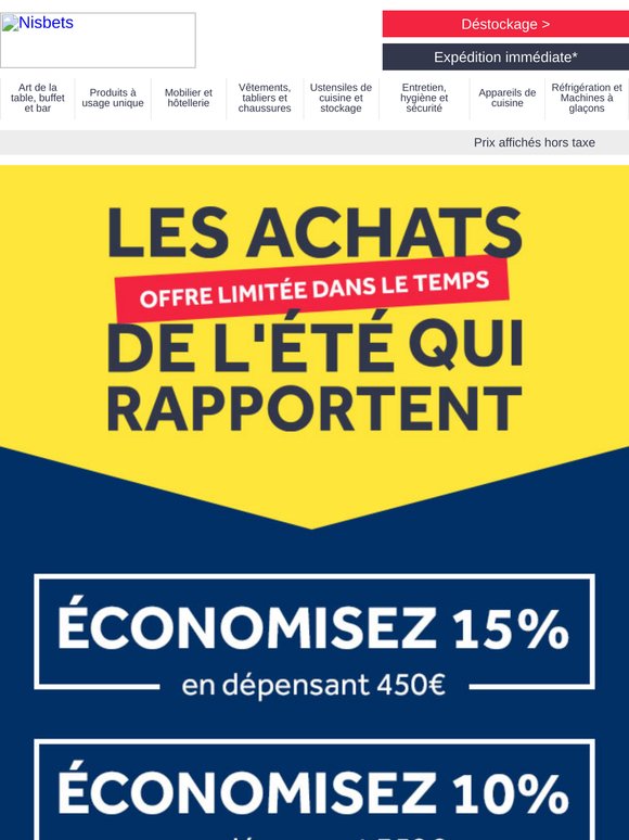 L'opération "Des achats qui rapportent" commence maintenant
