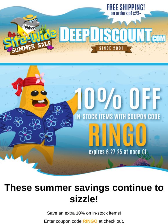 We're Giving You This Coupon – Don't Delay