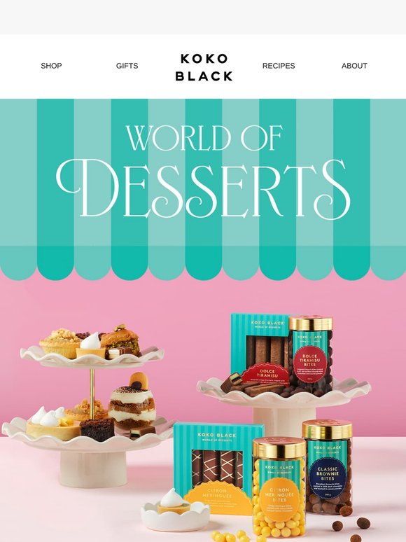 Welcome to the World of Desserts 🍰