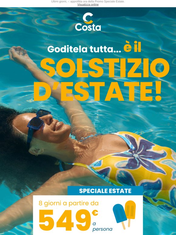 Partenze da 549€? Sì, ancora per poco ⏳