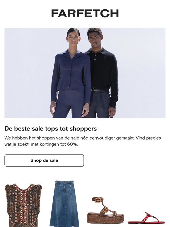 Sale tops, shoppers en meer