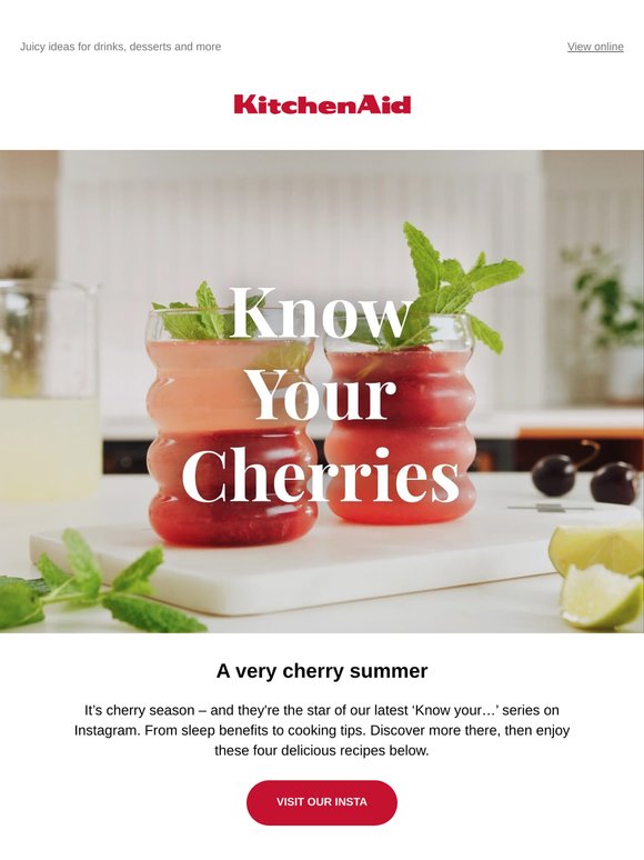 Four cherry recipes to surprise everyone 🍒