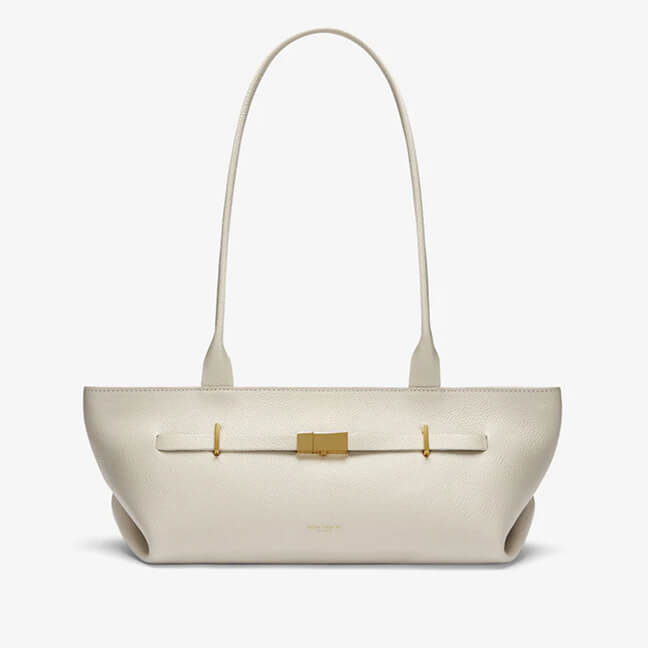 the new york shoulder off-white small grain