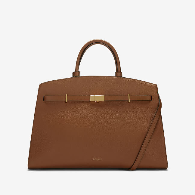 the hudson tan small grain