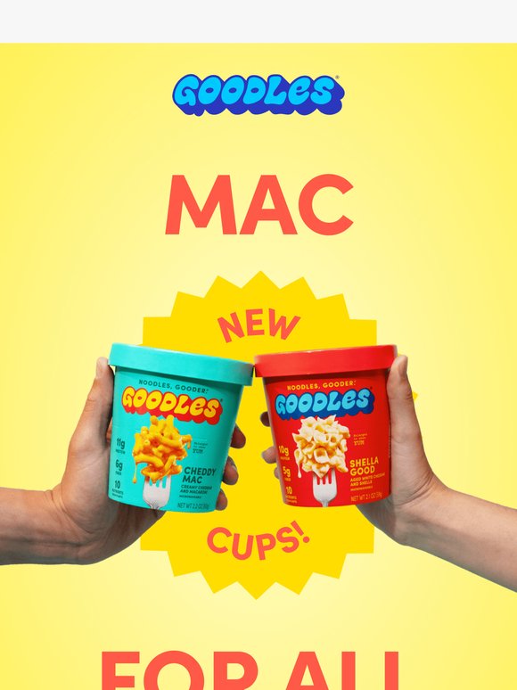 Goodles: 🚨 NEW! Mac Cups Just Dropped | Milled