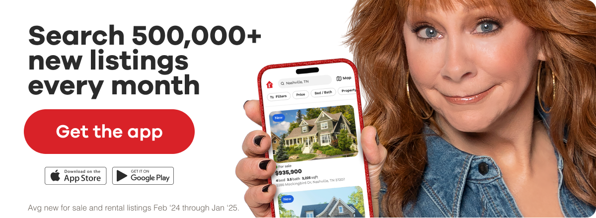 Search 500,000+ new listings every month | Get the app