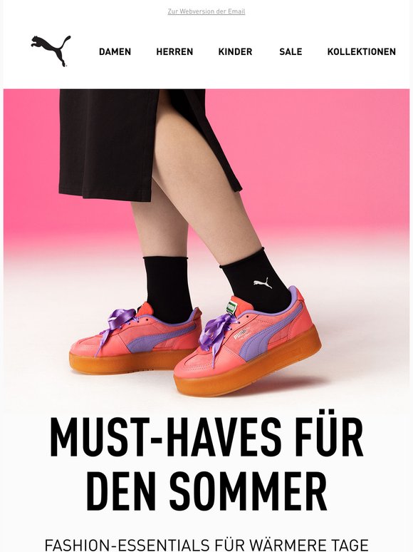 Finde deine Must-haves für den Sommer bei PUMA