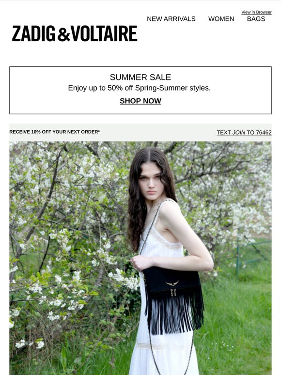 New Arrivals: Summer Whites & Signature Prints