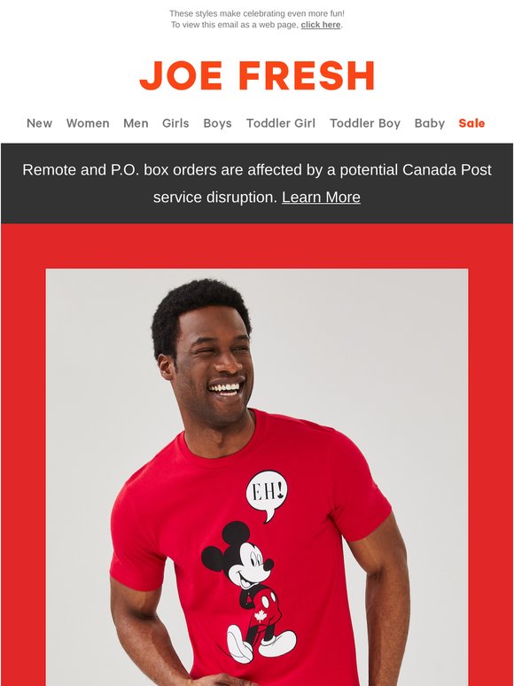 Rep Canada with Disney's Mickey Mouse & Minnie Mouse 🎊