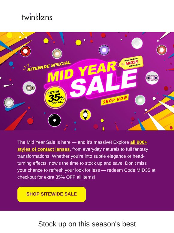 🎉 Extra 35% OFF All Items!