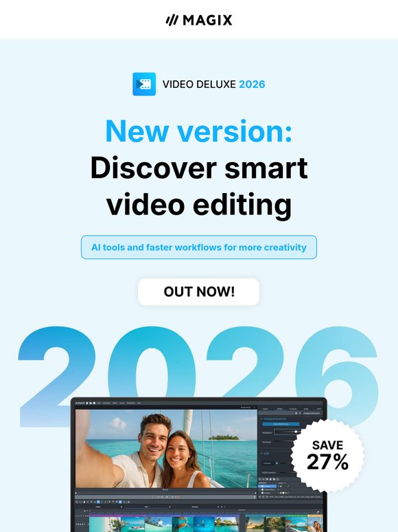 Create one-of-a-kind videos—now up to 29% OFF!
