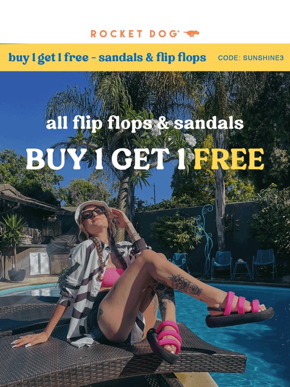 Who Loves Free Flip Flops & Sandals?!