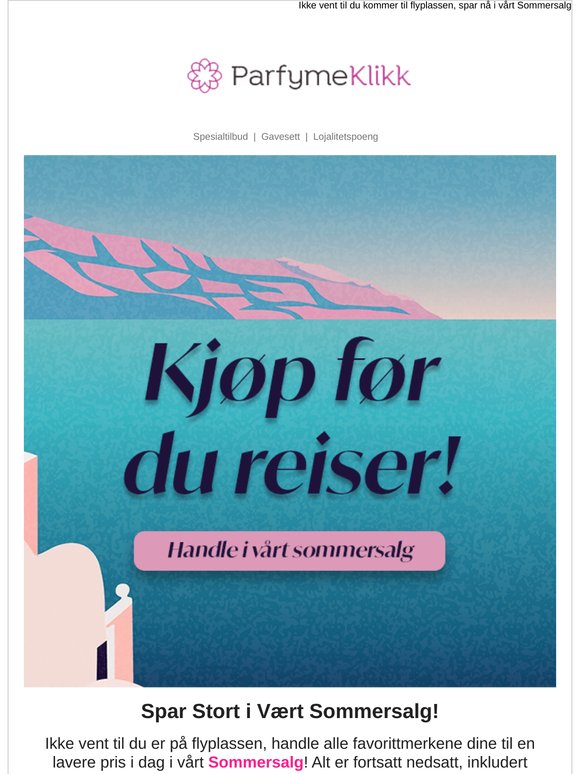 Handle Før du Reiser!