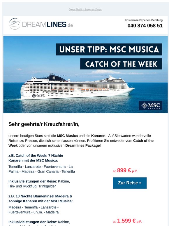 AUFGEPASST: Angebote der Woche und Last Minute!