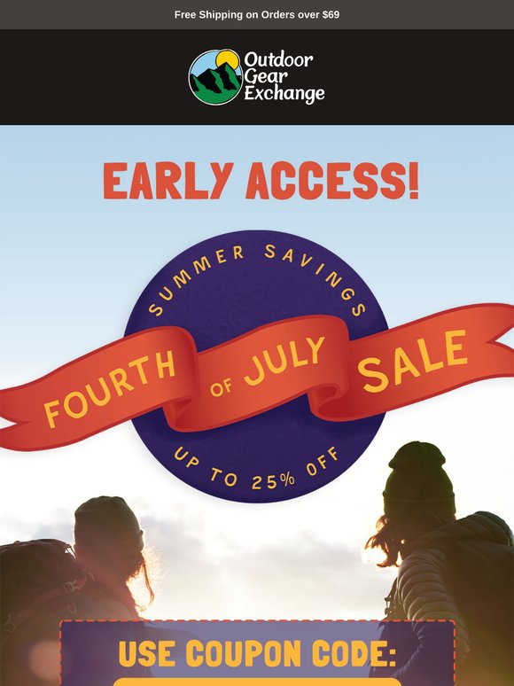 Early Access Coupon Inside!