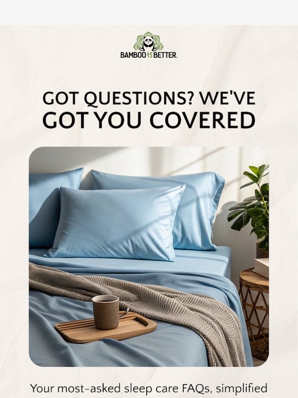 🤔 Your bamboo questions, answered