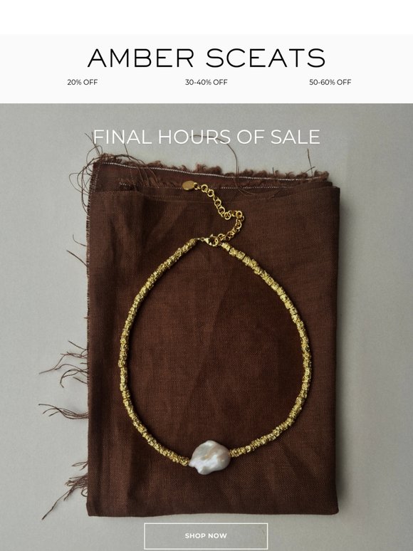 SALE ENDING SOON