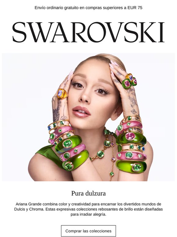 Ariana Grande, radiante con Dulcis y Chroma