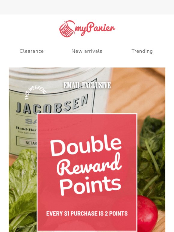 Special 2x points 🎉 Up to $40 OFF