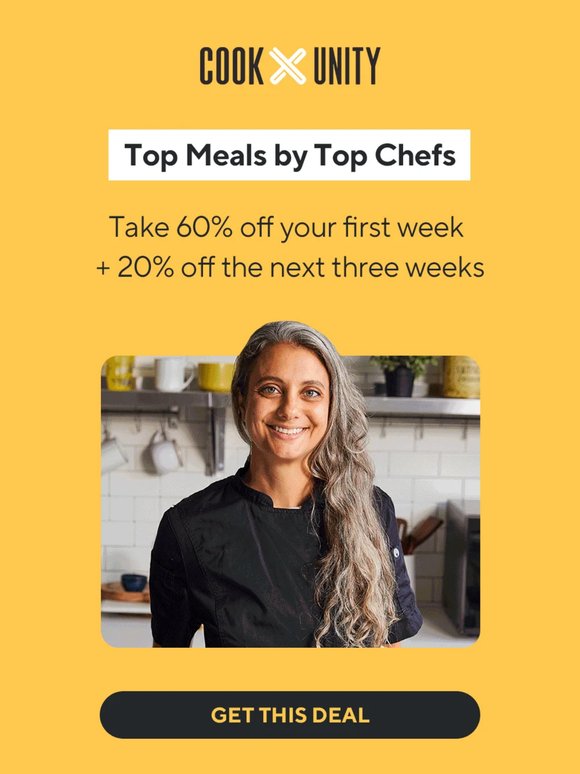 Chef meals every day?