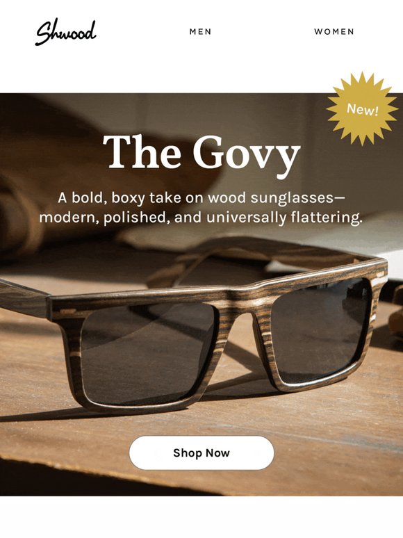 NEW Boxy Wood Shape - The Govy