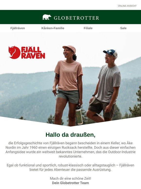 Erlebe den Sommer mit Fjällräven  🦊