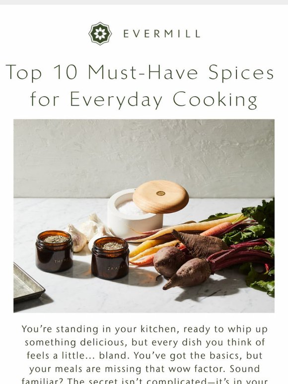 Top 10 Must-Have Spices for Everyday Cooking
