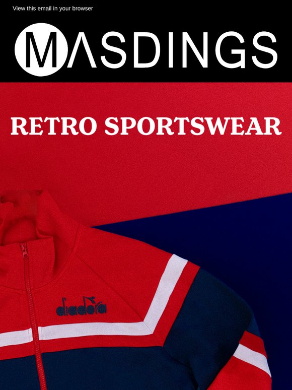 Revive Your Retro Sportswear Favourites Today!