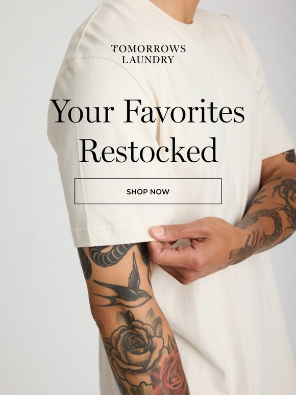 The Wait is Over | Shop our Restock