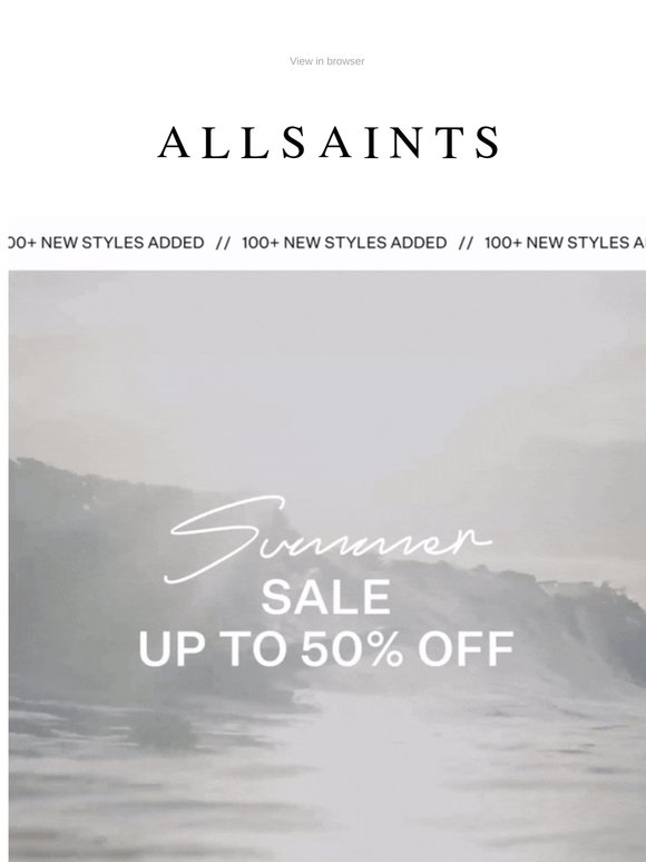 Sale Newness – 100+ styles added