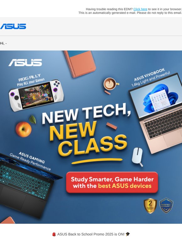 New Tech, New Class!