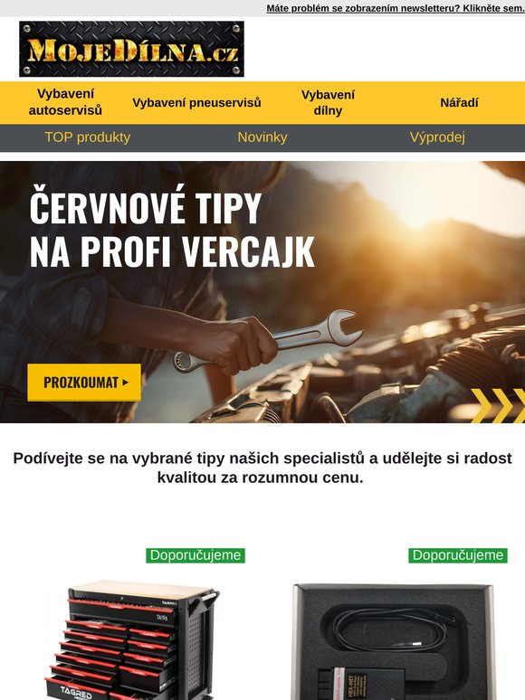TOP červnové tipy na profi vercajk 👍