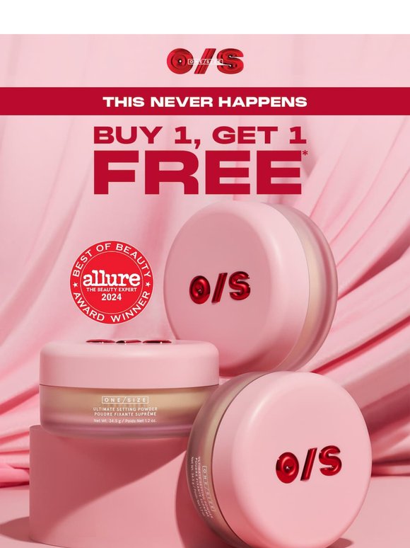 Buy 1, Get 1 FREE Ultimate Setting Powder 📣