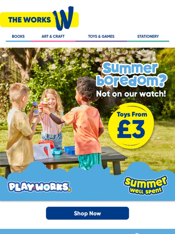 Summer boredom? Not on our watch!